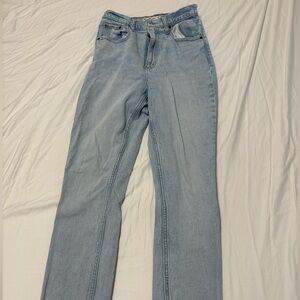 A&F jeans 90s slim straight ultra high rise
